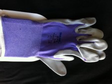 Thin Purple Gardening Gloves